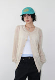 LINEN BLEND CARDIGAN
