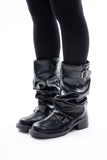 Sable two buckle warmer middle boots