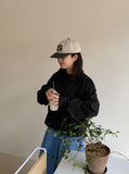 Cuno Crop Pocket Collar Field Jacket