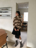 Vintage Stripe Angora Muffler