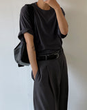 Maxi Minimal Short Sleeve Tee - Cotton 100