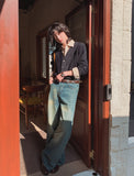 Hyde Maxi Wide Denim Pants