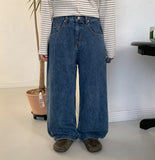 Johnny Painter Wide Denim Pants