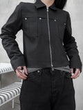 Rivet Collar Jacket