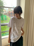 [unisex] Murre Loose Fit Printing Short Sleeve Tee
