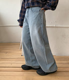 Tiucco Tencel Washing Wide Denim Pants