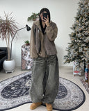 Dus Mohair Leather Vest