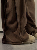 Kazin Corduroy Adjust Snap Brushed Wide Pants