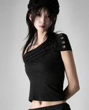 Cutout punching off-shoulder