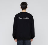 Human Puppy Walk Back Logo Sweatshirt