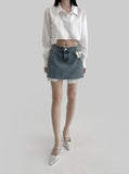 Hanell Pocket Cropped Shirt