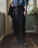 Leberry wide two tuck slacks