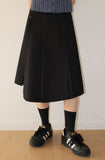 BUTTON WRAP PLEATS SK