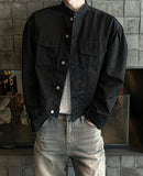 Pocket China Crop Jacket