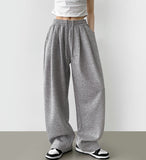 Side Pin Tuck Volume Up Balloon Wide Banding Pants