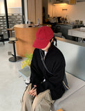 [unisex] Linve two-way high neck knit zip-up cardigan