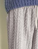 Soto Knit Quilting Cable Pants