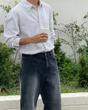 Bata washing denim shirt