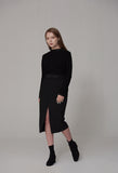 Metal Neck Knit