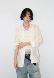 FEATHERY LACE SHIRT