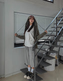 ON Dying Damage Mesh Hood Zip Up
