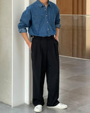 Woven Bijo Wide Slacks