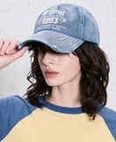 Original Denim Washing Damage Ballcap