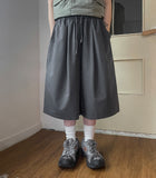 [unisex] Tamod Summer Banding Pintuck Bermuda Pants