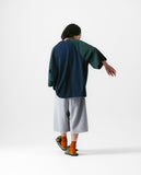 [AG] Color Block Raglan 7 Sleeve