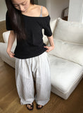 Yurimi One Off-Shoulder Loose Fit Tee