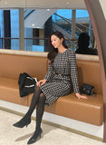 Rafice Hound Check H-Line One Piece