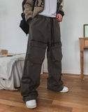 Dite Wide Cargo Denim Pants