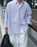 Loe Overfit Stripe Shirt
