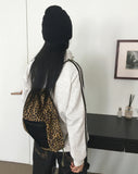 Vintsun Leopard Pocket String Backpack