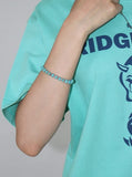 BLUE STON BEAD BRACELET