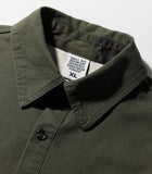 Heavy Washing Big Pocket Work Shirt