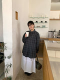 Kotoro Wrinkle Over Check Shirt