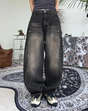 Neo Button Balloon Denim Pants