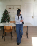 Moselle Wool Angora Boxy Overfit Cardigan