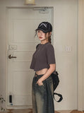 Ribbon Denim Ball Cap