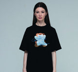 【IMAGINARY X GRAVER】Chauncey Cloud Bear Short Sleeve Tee