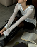 Serene Button Top