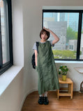 Hiken Nylon Cargo Long One Piece
