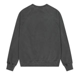 RAW CUT M LOGO PIGMENT SWEATSHIRT