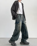 Faded Siwa Cargo Denim