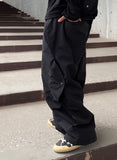 Waving Snap Nylon Pants