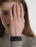 Ice Cushion Silver (W) Ring L