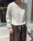 Maureen Color Basic Round Knit