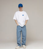 Back Flower Logo Life Drawing Short Sleeve Tee