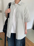 [unisex] Delve Nylon Over Short Sleeve Shirt